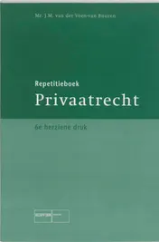 Omslag van Repetitieboek Privaatrecht