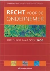 Omslag van 2006 Recht voor de ondernemer