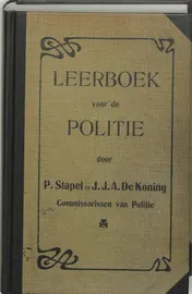 Omslag van Leerboek voor de politie