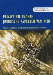 Omslag van Privacy en andere juridische aspecten van RFID