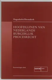 Omslag van Hoofdlijnen Nederlands burgerlijk procesrecht