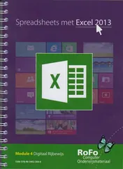 Omslag van Spreadsheets met Excel 2013