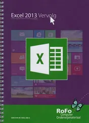 Omslag van Excel 2013 vervolg