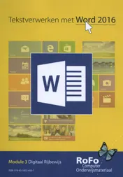 Omslag van Tekstverwerken met Word 2016