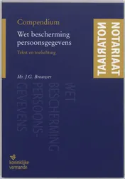 Omslag van Compendium Wet bescherming persoonsgegevens