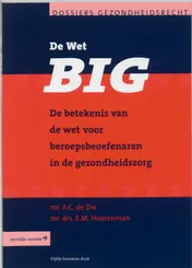 Omslag van De Wet BIG