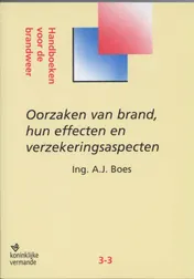 Omslag van Oorzaken van brand, hun effecten en verzekeringsaspecten