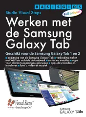 Omslag van Basisgids Werken met de Samsung Galaxy tab