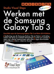 Omslag van Basisgids Werken met de Samsung Galaxy Tab 3