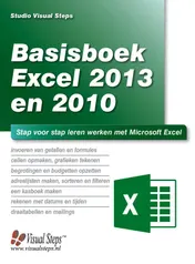 Omslag van Basisboek Excel 2013 en 2010