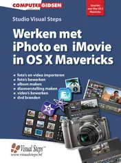 Omslag van Werken met iPhoto en iMovie in OS X Mavericks