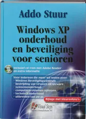 Omslag van Windows XP onderhoud en beveiliging voor senioren