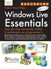 Omslag van Basisgids Windows Live Essentials