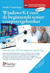 Omslag van Windows 8 voor de beginnende senior computergebruiker