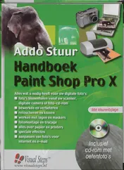 Omslag van Handboek Paint Shop Pro X