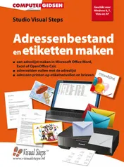 Omslag van Adressenbestand en etiketten maken