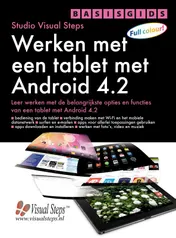 Omslag van Werken met een tablet met Android 4.2