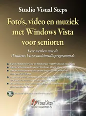 Omslag van Foto's, video's en muziek met Windows Vista voor senioren