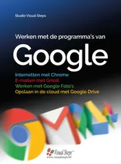 Omslag van Werken met de programma's van Google