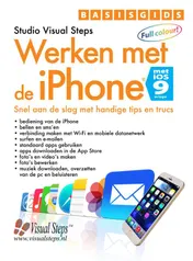 Omslag van Werken met de iPhone met iOS 9 en hoger