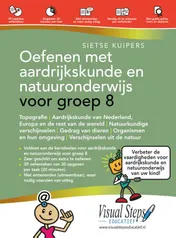 Omslag van Oefenen met aardrijkskunde en natuuronderwijs voor groep 8
