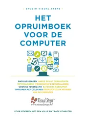 Omslag van Het opruimboek voor de computer