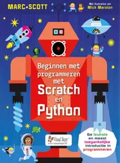 Omslag van Beginnen met programmeren met Scratch en Python