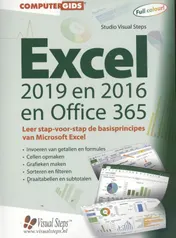 Omslag van Computergids Excel 2019, 2016 en Office 365