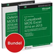 Omslag van Cursusboek MOS Excel 2013 Basis + extra oefeningen