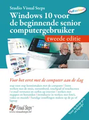 Omslag van Windows 10 voor de beginnende senior computergebruiker