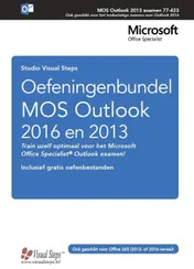 Omslag van Oefeningenbundel MOS Outlook 2016 en 2013