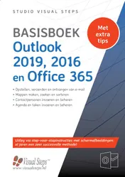 Omslag van Basisboek Outlook 2019, 2016 en Office 365
