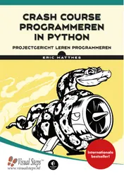 Omslag van Crash course programmeren in Python
