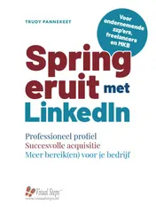 Omslag van Spring eruit met LinkedIn