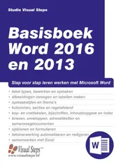 Omslag van Basisboek Word 2016 en 2013