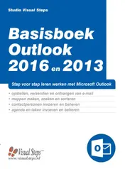 Omslag van Basisboek Outlook 2016 en 2013