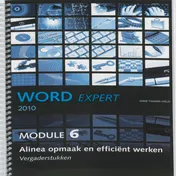 Omslag van Alinea opmaak en efficient werken Module 6