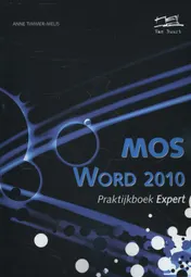 Omslag van MOS Word 2010
