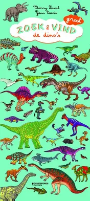 Omslag van Zoek en vind de dino's