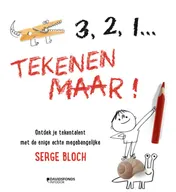 Omslag van 3, 2, 1...tekenen maar!