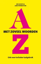 Omslag van Met zoveel woorden