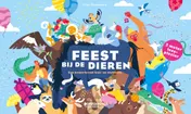 Omslag van Feest bij de dieren