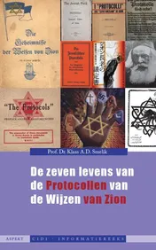 Omslag van de zeven levens van de protocollen van de wijzen van Zion