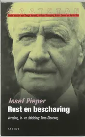 Omslag van Rust en beschaving bij voorbaat
