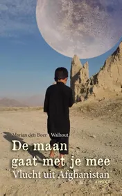 Omslag van De maan gaat met je mee