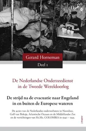 Omslag van De Nederlandse Onderzeedienst in de Tweede Oorlog in vier delen