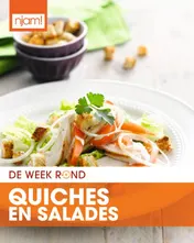 Omslag van Quiches en salades