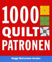 Omslag van 1000 quilt patronen