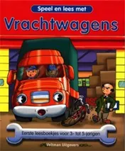 Omslag van Speel en lees met vrachtwagens