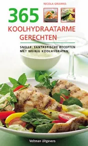 Omslag van 365 koolhydraatarme recepten